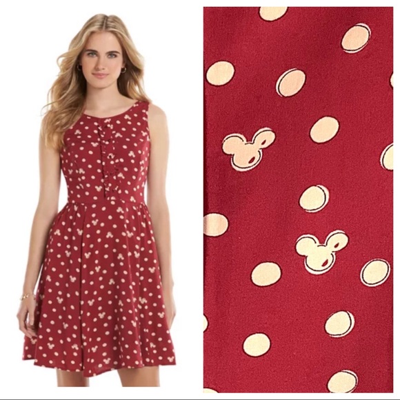 LC Lauren Conrad Dresses & Skirts - RARE Lauren Conrad X Disney Minnie Mouse Dress 4